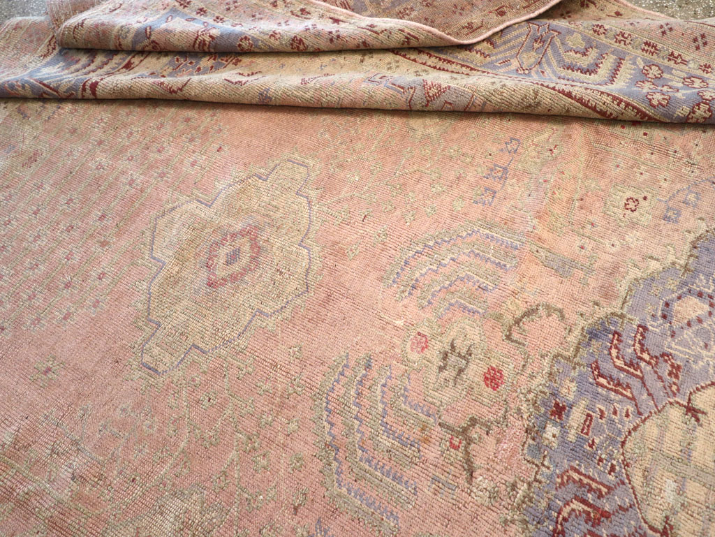 An Oushak Carpet, No.9920 - Staging