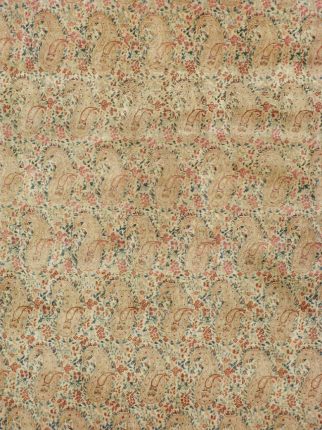 Antique Persian Kerman Square Carpet, No.9939 - Staging