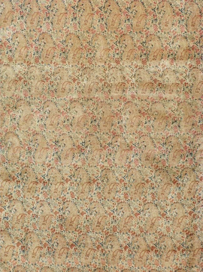 Antique Persian Kerman Square Carpet, No.9939 - Staging