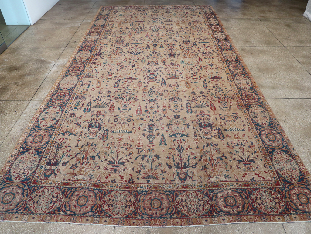 Antique Indian Lahore Carpet, No.9953 - Staging