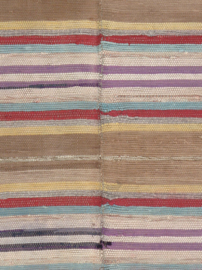 Antique American Rag Rug, No.9955 - Staging