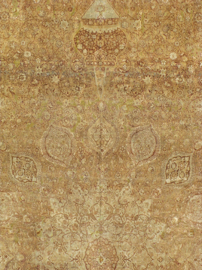 Antique Indian Agra Carpet, No.9965 - Staging
