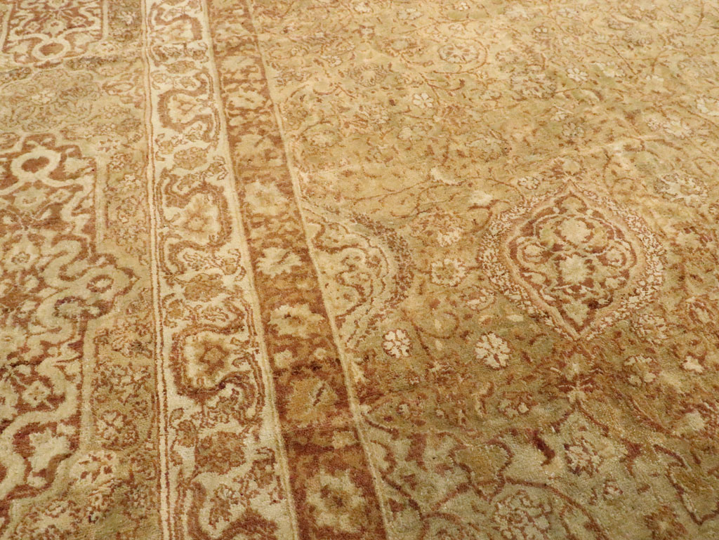 Antique Indian Agra Carpet, No.9965 - Staging