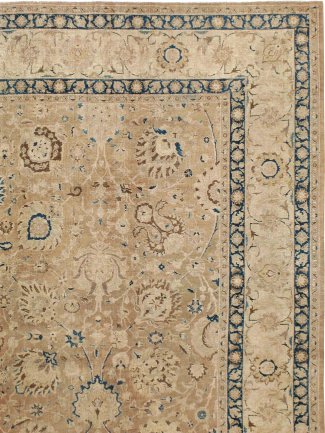 Antique Persian Tabriz Carpet, No.9985 - Staging